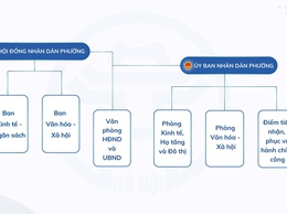 Cập nhật sơ đồ bộ máy hành chính phường Láng, thành phố Hà Nội