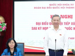Tổng Bí thư Tô Lâm: Cán bộ phải đặt mình trong niềm phấn khởi chung của nhân dân