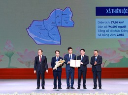 Xã Thiên Lộc: Những thông tin chi tiết sau sắp xếp