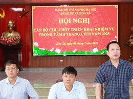 Xã Hòa Xá chuẩn bị Đại hội Đảng bộ nhiệm kỳ 2025-2030