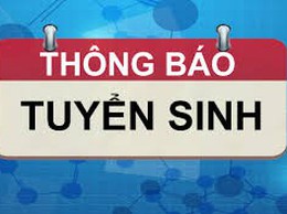 TRƯỜNG TIỂU HỌC THUÝ LĨNH THÔNG BÁO TUYỂN SINH
