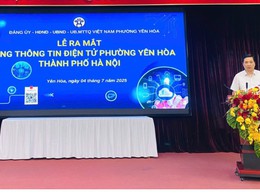 Lễ ra mắt Trang thông tin điện tử phường Yên Hoà