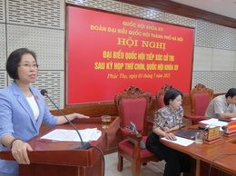 Đại biểu Quốc hội thành phố Hà Nội tiếp xúc cử tri 17 xã, phường sau kỳ họp thứ 9, Quốc hội khóa XV