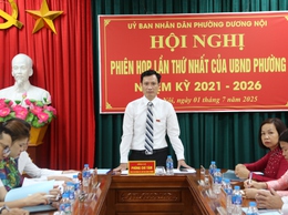 Phường Dương Nội triển khai nhiều nhiệm vụ trọng tâm trong tháng 7