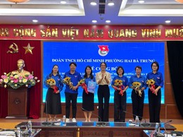 Hội nghị Ban Chấp hành, Ban Thường vụ Đoàn Thanh niên Cộng sản Hồ Chí Minh phường Hai Bà Trưng lâm thời lần thứ nhất.
