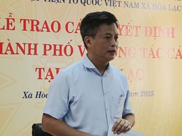Đảng bộ xã Hòa Lạc tổ chức Hội nghị Ban Chấp hành: Thông qua nhiều nội dung trọng tâm về công tác xây dựng Đảng và phát triển kinh tế - xã hội