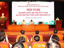 CỬ TRI HÀ NỘI: CUỘC CÁCH MẠNG TINH GỌN TỔ CHỨC BỘ MÁY MANG LẠI LỢI ÍCH RẤT LỚN