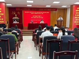 Hội đồng Nhân dân phường Khương Đình thông qua nhiều nghị quyết quan trọng tại kỳ họp thứ 2