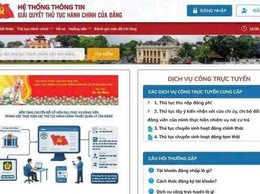 Tích hợp 4 thủ tục hành chính của Đảng lên Cổng Dịch vụ công Quốc gia