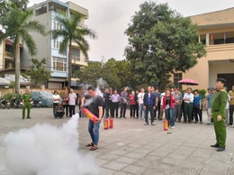 Nâng cao ý thức về phòng cháy, chữa cháy