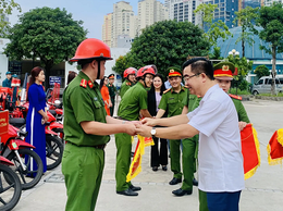 Đặt trụ sở Đội CC&CNCH Khu vực số 13 trên địa bàn phường Khương Đình