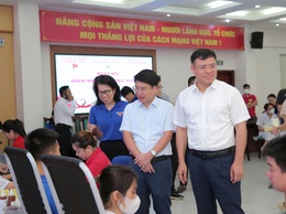 NGÀY HỘI HIẾN MÁU VÌ CỘNG ĐỒNG – PHƯỜNG VIỆT HƯNG - TP HÀ NỘI