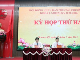 Kỳ họp thứ hai HĐND phường khoá I, nhiệm kỳ 2021 – 2026 thông qua 06 nghị quyết với sự thống nhất cao