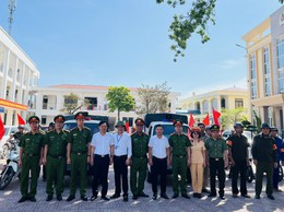 Tam Hưng ra quân kiểm tra, xử lý vi phạm trật tự an toàn giao thông, đô thị và công cộng