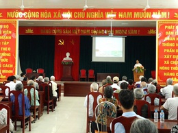 UBND xã Bình Minh tổ chức hội nghị trao đổi với nhân dân xã Cao Viên( cũ) về nhu cầu cấp giấy chứng nhận quyền sử dụng đất đối với các thửa đất thổ cư chưa được cấp giấy chứng nhận.