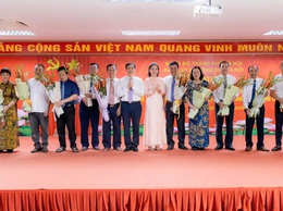 Phường Dương Nội công bố Quyết định tiếp nhận, thành lập các tổ chức Đảng trực thuộc Đảng bộ phường