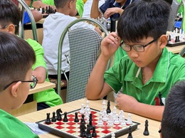 GIẢI CỜ VUA THIẾU NHI GIAO HỮU “KỲ THỦ NHÍ ĐẤT DANH HƯƠNG”