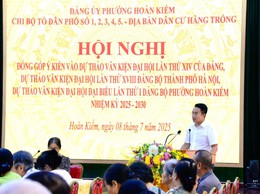 Phát huy trí tuệ tập thể, đóng góp xây dựng văn kiện Đại hội Đảng các cấp