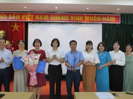 Phường Bạch Mai tổ chức Hội nghị công bố, trao quyết định thành lập và công tác cán bộ Trạm Y tế phường Bạch Mai