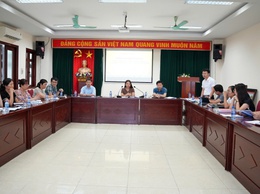 UBND phường làm việc với Ban Quản lý Dự án đầu tư - Hạ tầng