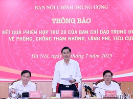 Công tác phòng, chống tham nhũng, lãng phí, tiêu cực phải được tăng cường đồng bộ với quá trình vận hành chính quyền địa phương 2 cấp