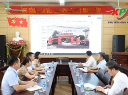 UBND xã Kiều Phú tổ chức hội nghị báo cáo tiến độ triển khai thực hiện các nhiệm vụ phục vụ Đại hội Đảng bộ xã lần thứ I