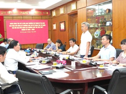 ĐOÀN CÔNG TÁC SỐ 9 CỦA BAN THƯỜNG VỤ THÀNH UỶ HÀ NỘI LÀM VIỆC VỚI ĐẢNG UỶ PHƯỜNG SƠN TÂY VỀ CÔNG TÁC TỔ CHỨC ĐẠI HỘI