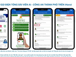 Chi tiết cách sử dụng Trợ lý ảo và Tổng đài viên AI Công an Hà Nội trên ứng dụng iHanoi