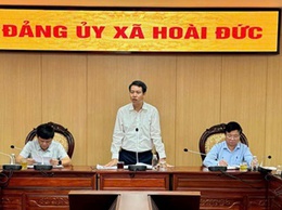 Xã Hoài Đức tích cực chuẩn bị Đại hội Đảng bộ lần thứ I, nhiệm kỳ 2025-2030