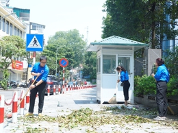 Hưởng ứng Lễ ra quân tổng vệ sinh môi trường trên địa bàn 126 xã