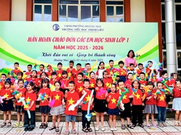 TRƯỜNG TIỂU HỌC THỊNH LIỆT HÂN HOAN CHÀO ĐÓN CÁC EM HỌC SINH LỚP 1 NĂM HỌC 2025 - 2026