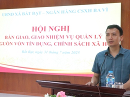 Hội nghị giao nhiệm vụ ủy thác cho vay vốn đối với hộ nghèo và các đối tượng chính sách khác.