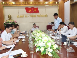 UBND xã Hòa Xá tổ chức họp giao ban công tác tháng 7, triển khai nhiệm vụ trọng tâm tháng 8/2025