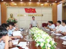 TIẾP TỤC ĐẨY NHANH TIẾN ĐỘ PHỤC VỤ ĐẠI HỘI ĐẢNG BỘ XÃ NHIỆM KỲ 2025–2030