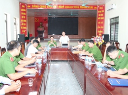 UBND xã Hòa Xá tổ chức hội nghị rà soát, phân công thẩm quyền quản lý nhà nước về PCCC và CNCH