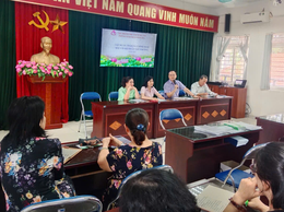 Ủy ban Mặt trận tổ quốc Việt Nam phường Kim Liên tổ chức tập huấn tín dụng chính sách đối với cán bộ Hội đoàn thể phường và tổ chức gặp mặt các Tổ Tiết kiệm và vay vốn (TK&VV) trên địa bàn phường 