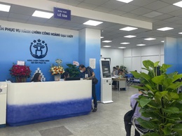 Ngày đầu vận hành Điểm Phục vụ hành chính công Hoàng Đạo Thúy