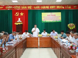 Ủy ban MTTQ Việt Nam xã Minh Châu tổ chức hội nghị lấy ý kiến góp ý vào các dự thảo văn kiện Đại hội Đảng các cấp