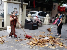 Phường Thanh Xuân triển khai kế hoạch tổ chức Lễ ra quân tổng vệ sinh môi trường trên địa bàn phường