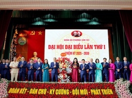 Đại hội Đảng bộ phường Sơn Tây lần thứ Nhất: Dấu mốc quan trọng, quyết tâm bứt phá