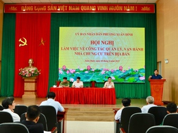 Phường Xuân Đỉnh tăng cường phối hợp quản lý, vận hành nhà chung cư
