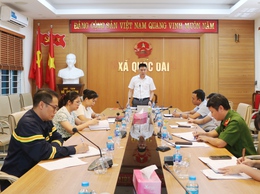 Quốc Oai triển khai phương án bảo đảm an ninh trật tự và phòng cháy chữa cháy phục vụ Đại hội Đảng bộ xã nhiệm kỳ 2025-2030