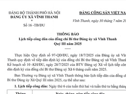Đảng ủy xã Vĩnh Thanh