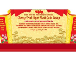Thông báo về tổ chức chương trình nghệ thuật quần chúng chào mừng thành công Đại hội đại biểu Đảng bộ xã Phú Nghĩa lần thứ I, nhiệm kỳ 2025 – 2030