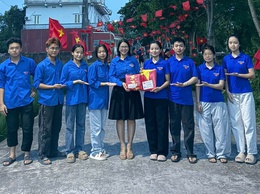 Đoàn Thanh niên xã Hòa Phú và chi đoàn thôn Phú Đức triển khai Công trình thanh niên 