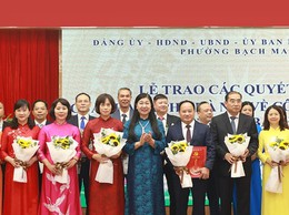 Đại hội đại biểu Đảng bộ phường Bạch Mai lần thứ I, nhiệm kỳ 2025-2030:Xây dựng phường Bạch Mai phát triển giàu đẹp, văn minh, hiện đại