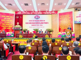 225 đại biểu tham dự Đại hội đại biểu Đảng bộ phường Đống Đa lần thứ I