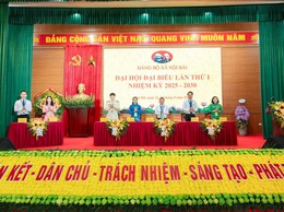 ĐẠI HỘI ĐẠI BIỂU ĐẢNG BỘ XÃ NỘI BÀI TỔ CHỨC PHIÊN TRÙ BỊ