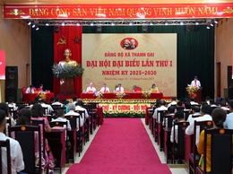 Xã Thanh Oai tiến hành phiên trù bị - Đại hội Đảng bộ xã lần thứ I, nhiệm kỳ 2025–2030