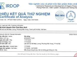 Thông tin các tổ chức, các nhân tự công bố sản phẩm năm 2025 trên địa bàn phường Kiến Hưng